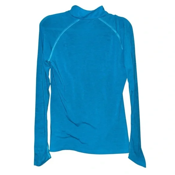 PARADOX Merino Blend Blue DriRelease Fresh Guard 1/4 Zip Shirt Base Layer Size M - Picture 7 of 11